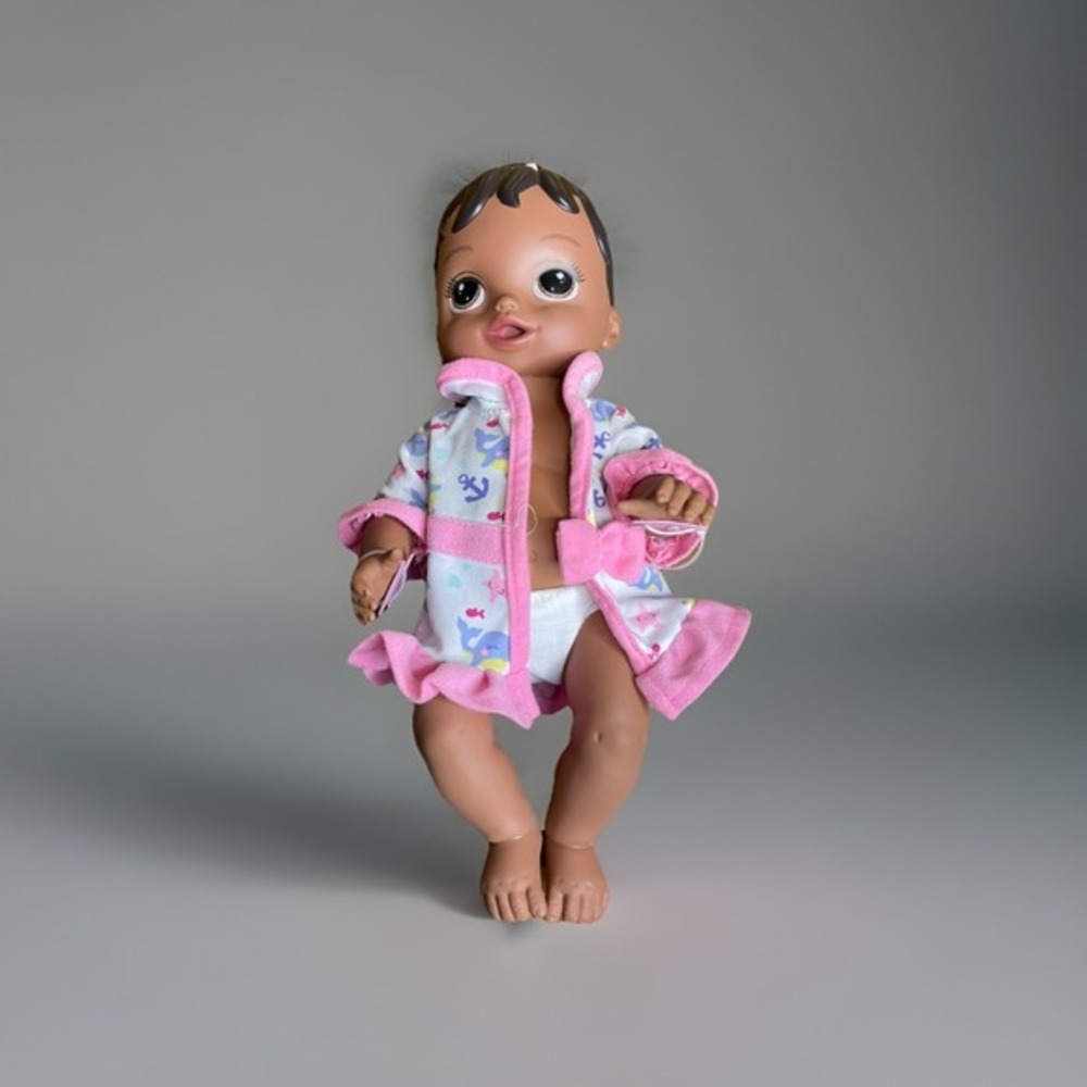 Baby Face Paint Fairy Doll - Dark Skin Tone multicolor pajama